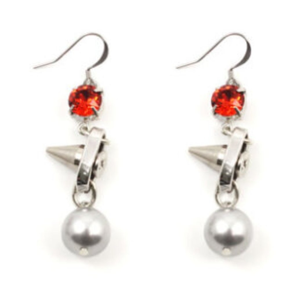 Joomi Lim Shine on Crystal Pearl Earrings NWOT